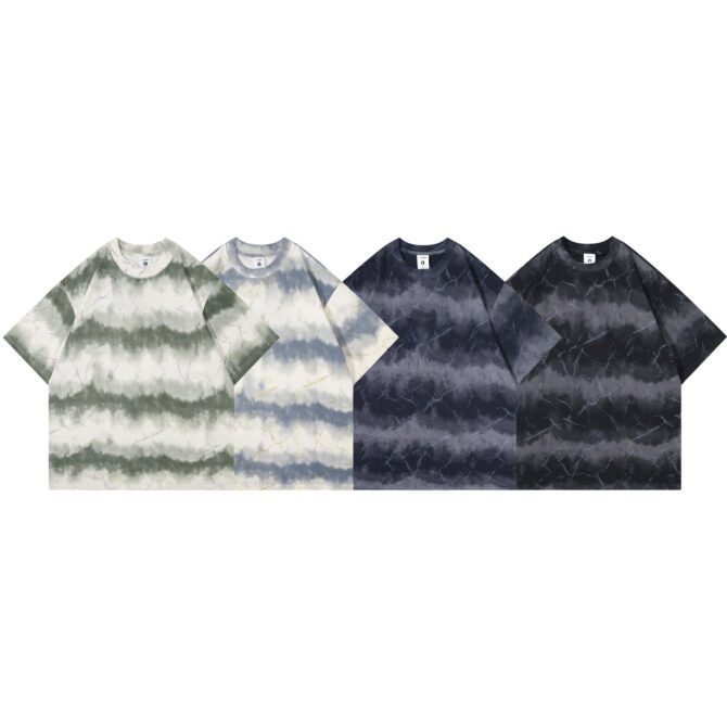 letuswin|SS25 Heavyweight New | Loose Fit Guochao Vintage Fabric Print | Unisex Casual Essentials #825106 - Image 10