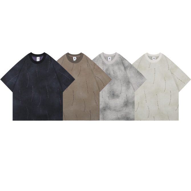 letuswin|SS25 Heavyweight New | Loose Fit High-Street Burnout Washed | Unisex Casual Wear #825192 - Image 10