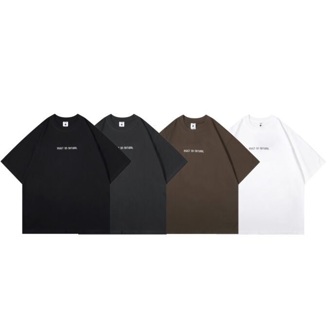 letuswin | SS25 Short-Sleeve Tee | Oversized Printed Structural Design | 100% Cotton | Streetwear Unisex #82535 - Image 9