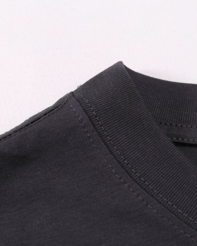 letuswin | SS25 New T-Shirt | Oversized Embroidery with Label Appliqué | 3D Detailing | Casual Short-Sleeve #825110 - Image 21