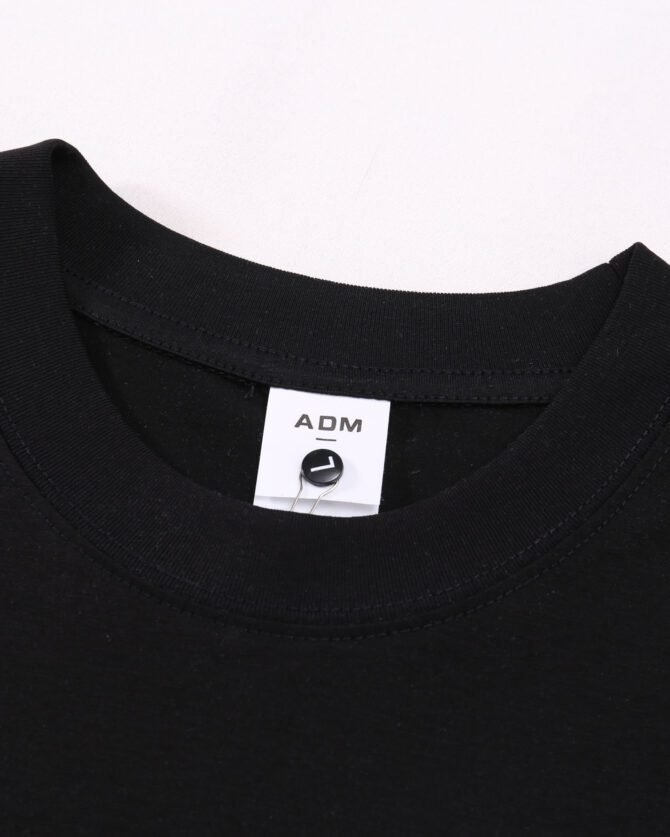 letuswin | SS25 New T-Shirt | Oversized Embroidery with Label Appliqué | 3D Detailing | Casual Short-Sleeve #825110 - Image 34