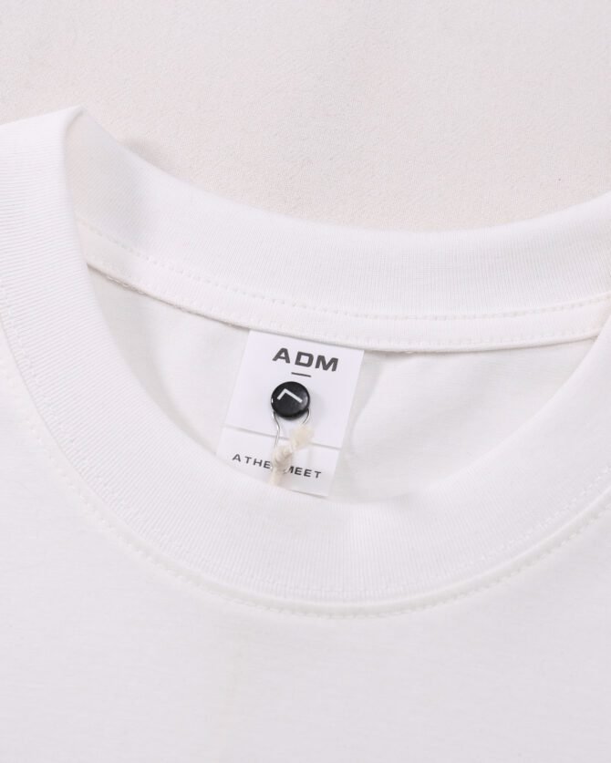 Heavyweight New Short-Sleeve | Premium Loose Fit 200g Tee | Heart Embroidery Detail | Gender-Neutral Casual #82562 - Image 9