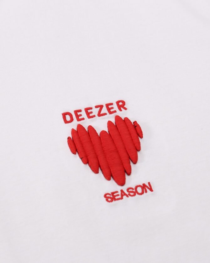 Heavyweight New Short-Sleeve | Premium Loose Fit 200g Tee | Heart Embroidery Detail | Gender-Neutral Casual #82562 - Image 12