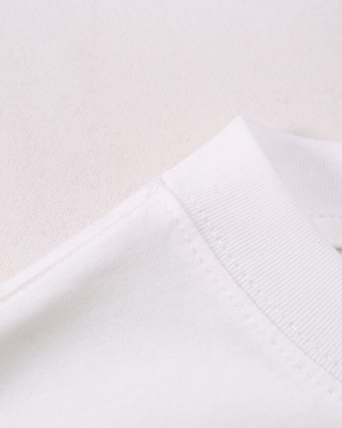 Heavyweight New Short-Sleeve | Premium Loose Fit 200g Tee | Heart Embroidery Detail | Gender-Neutral Casual #82562 - Image 10