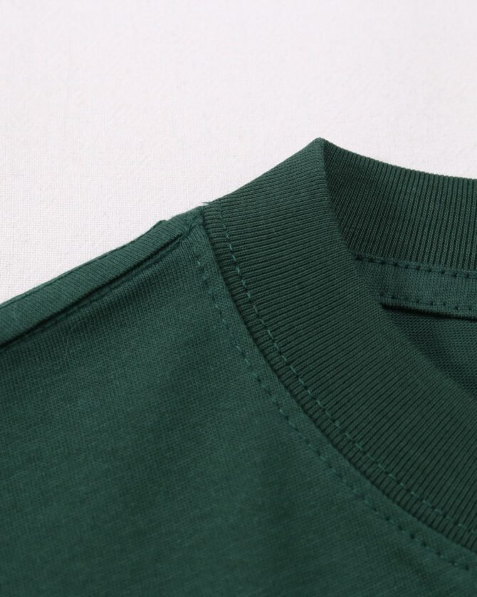 SS25 Heavyweight New Tee | Loose Fit Guochao Vintage Patch Embroidery | Sportswear Unisex Matching #82563 - Image 15