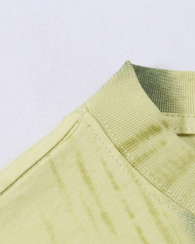 Short-Sleeve Streetwear Tee | Oversized Guochao Mountain Style Fabric Print | Daily Casual Urban Styling   #825107 - Image 30