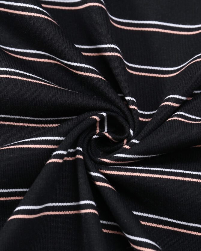 New Short-Sleeve Tee | Oversized Structural Striped Design | Streetwear Daily Urban Edge #82583 - Image 18