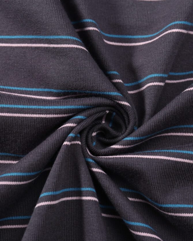New Short-Sleeve Tee | Oversized Structural Striped Design | Streetwear Daily Urban Edge #82583 - Image 25