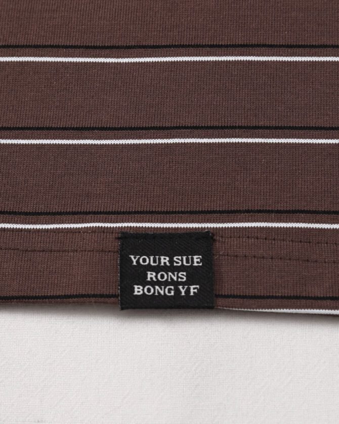 New Short-Sleeve Tee | Oversized Structural Striped Design | Streetwear Daily Urban Edge #82583 - Image 30