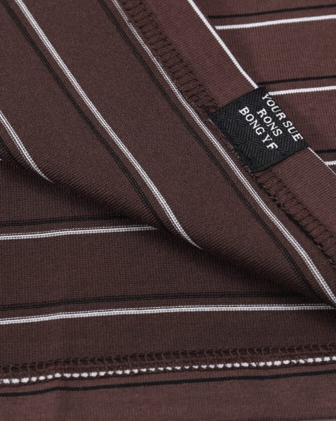New Short-Sleeve Tee | Oversized Structural Striped Design | Streetwear Daily Urban Edge #82583 - Image 31