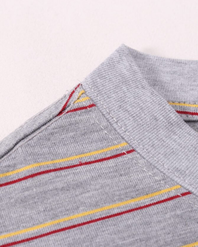 New Short-Sleeve Tee | Oversized Structural Striped Design | Streetwear Daily Urban Edge #82583 - Image 36