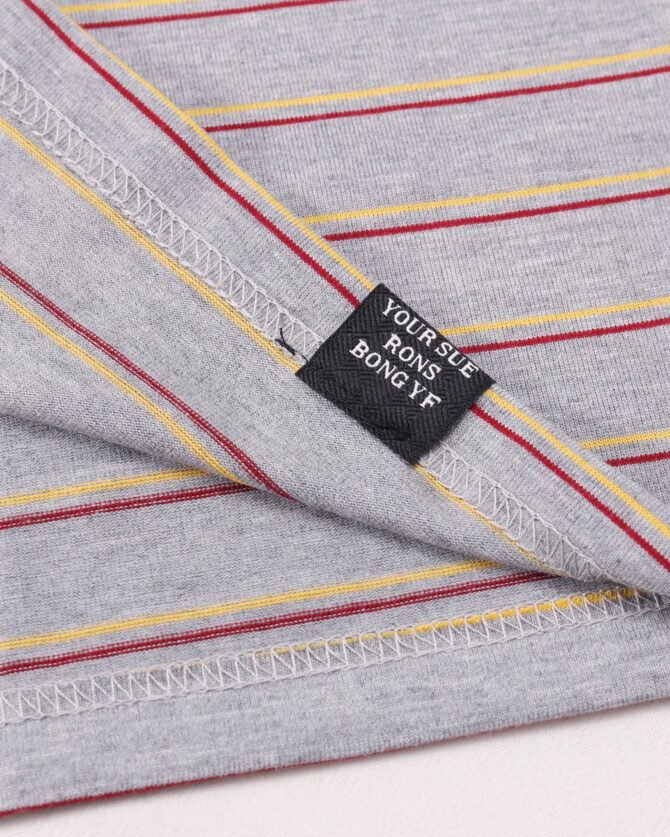 New Short-Sleeve Tee | Oversized Structural Striped Design | Streetwear Daily Urban Edge #82583 - Image 38