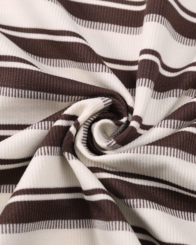 SS25 Heavyweight T-Shirt | Loose Fit Cool-Tech Striped Construction | Streetwear Unisex Matching #82585 - Image 22