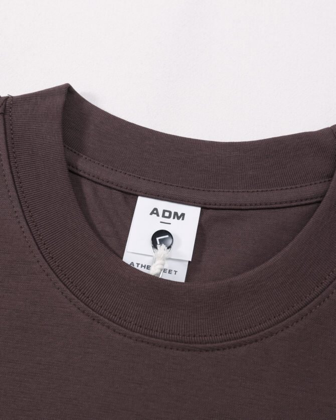 SS25 New Short-Sleeve Tee | Oversized American Vintage Textured Burnout | 210g Outdoor Commuter Essential #825119 - Image 26