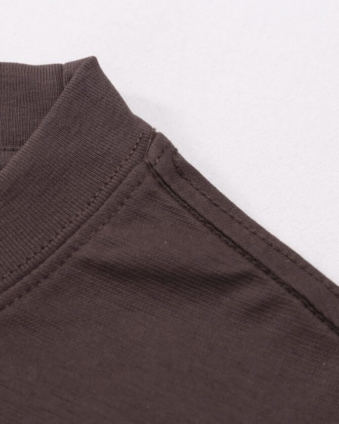 SS25 New Short-Sleeve Tee | Oversized American Vintage Textured Burnout | 210g Outdoor Commuter Essential #825119 - Image 27