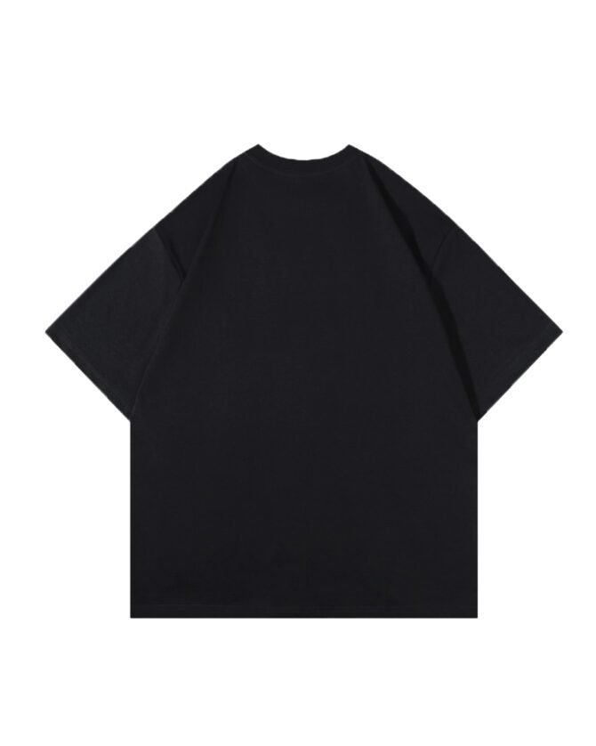 letuswin | New Short-Sleeve Tee | Loose Fit American Metallic Foil Appliqué | 100% Cotton | Streetwear Unisex Styling  #82516 - Image 10