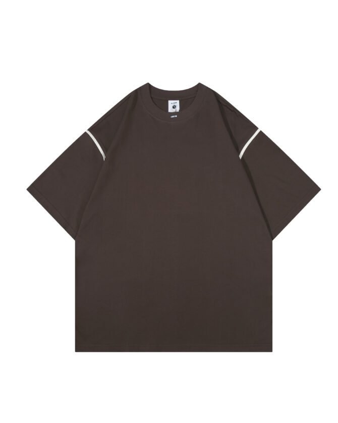 letuswin | Short-Sleeve Heavyweight Tee | Oversized American 3D Embroidery | 100% Cotton | Outdoor Camping Unisex  #82507 - Image 28