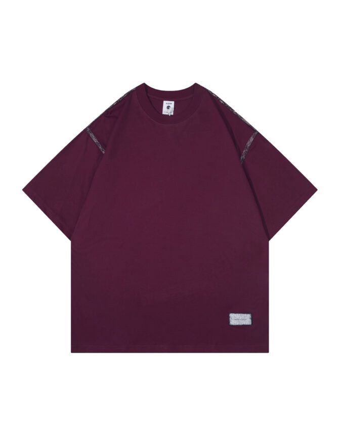 letuswin | SS25 Short-Sleeve Tee | Oversized High-Street Structural Design | 100% Cotton | Daily Casual Unisex  #82511 - Image 16