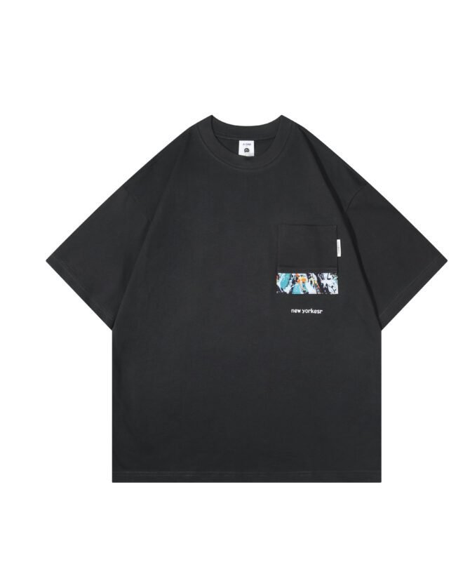 letuswin | New Streetwear Short-Sleeve | Oversized Premium Patchwork | Outdoor Camping Unisex #82521 - Image 23