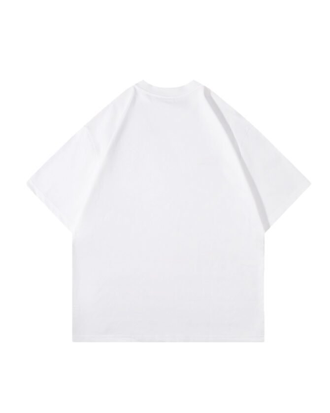 letuswin | New Short-Sleeve Tee | Loose Fit American Metallic Foil Appliqué | 100% Cotton | Streetwear Unisex Styling  #82516 - Image 18