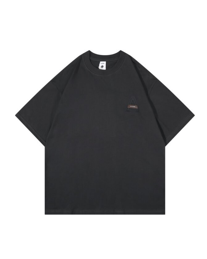 Heavyweight Short-Sleeve | Oversized Mountain Burnout Design | 220g 100% Cotton | Unisex Urban #82571 - Image 8