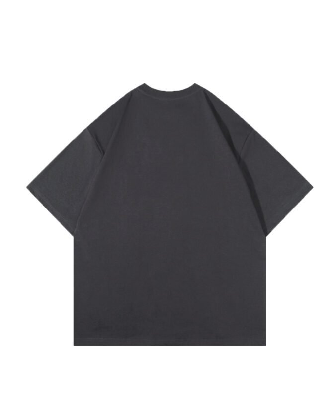 letuswin | SS25 New T-Shirt | Oversized Embroidery with Label Appliqué | 3D Detailing | Casual Short-Sleeve #825110 - Image 19