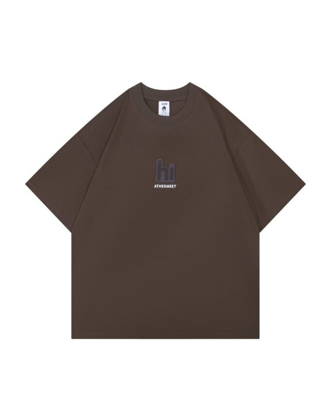 letuswin|SS25 Guochao Short-Sleeve | Loose Fit 3D Foam Sponge Design | Casual Commuter Ready #825116 - Image 9