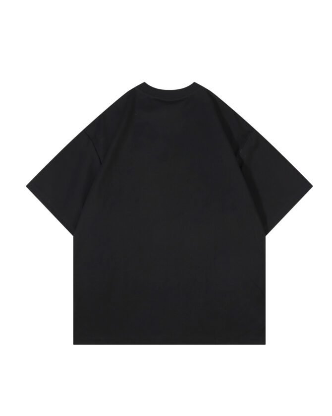 SS25 New Short-Sleeve Tee | Oversized American Vintage Textured Burnout | 210g Outdoor Commuter Essential #825119 - Image 18