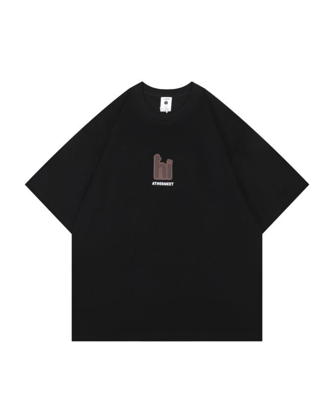 letuswin|SS25 Guochao Short-Sleeve | Loose Fit 3D Foam Sponge Design | Casual Commuter Ready #825116 - Image 16
