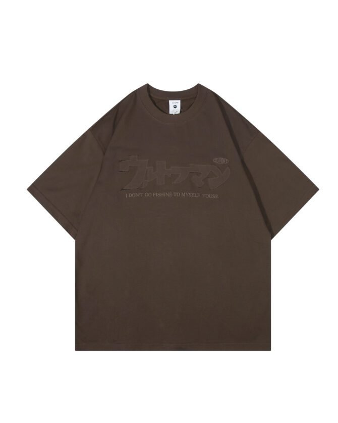 SS25 Heavyweight New Tee | Loose Fit Guochao Vintage Patch Embroidery | Sportswear Unisex Matching #82563 - Image 24