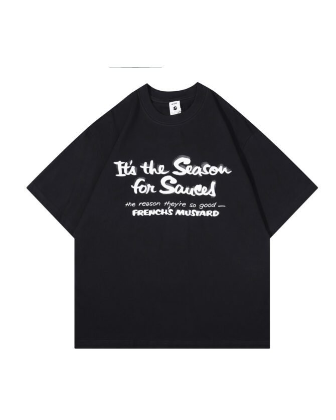 Heavyweight New Release | Loose Fit High-Street Retro 3D Coating Print | Urban Unisex Streetwear #825128 - Image 17
