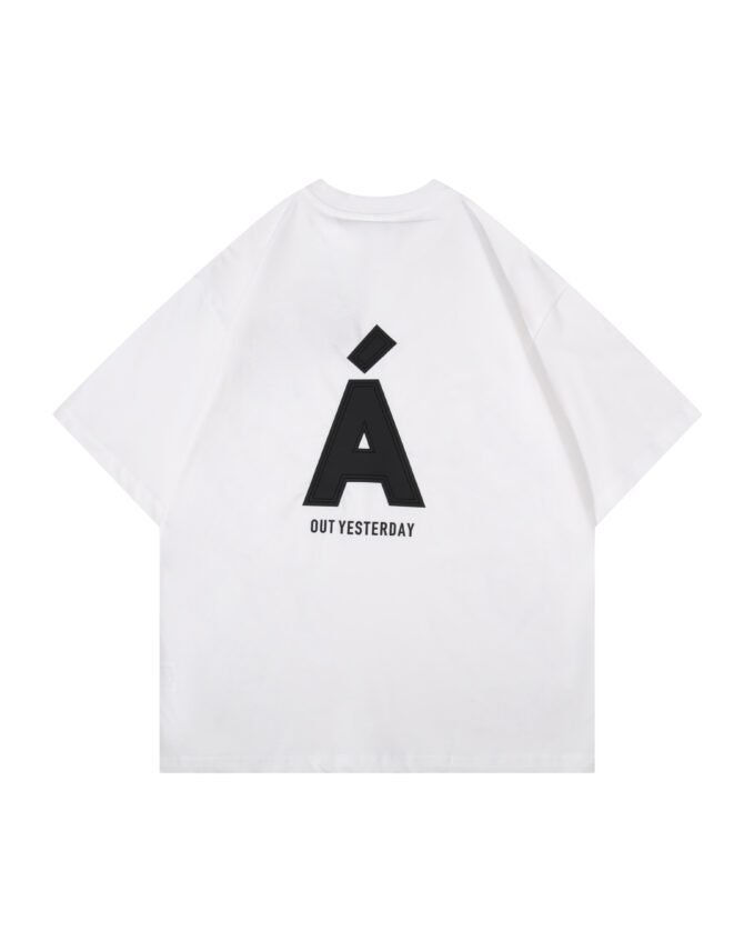 Heavyweight Short-Sleeve | Oversized Mountain Burnout Design | 220g 100% Cotton | Unisex Urban #82571 - Image 16
