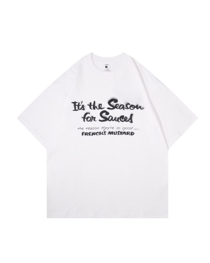 Heavyweight New Release | Loose Fit High-Street Retro 3D Coating Print | Urban Unisex Streetwear #825128 - Image 24
