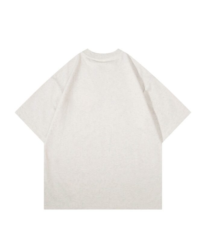 SS25 New Short-Sleeve Tee | Oversized American Vintage Textured Burnout | 210g Outdoor Commuter Essential #825119 - Image 32