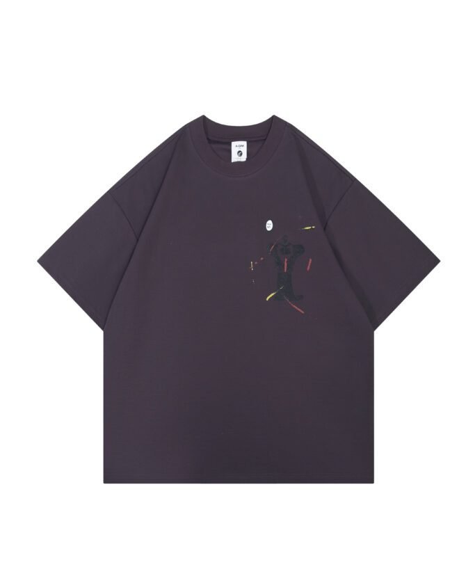 letuswin|SS25 Washed Vintage Tee | Loose Fit Distressed Finish | Sportswear Daily Styling #825178 - Image 23