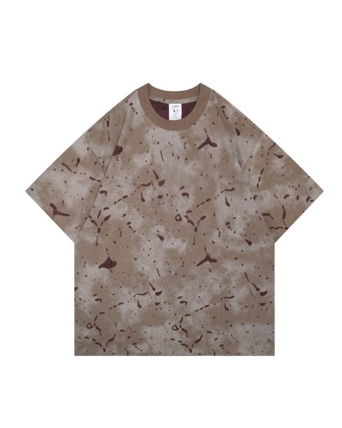 letuswin|Heavyweight Streetwear Tee | Dual-Tone Washed Label Burnout | American Vintage Commuter #825195 - Image 10