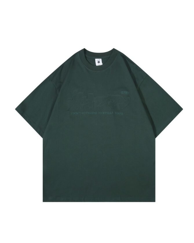 SS25 Heavyweight New Tee | Loose Fit Guochao Vintage Patch Embroidery | Sportswear Unisex Matching #82563 - Image 10