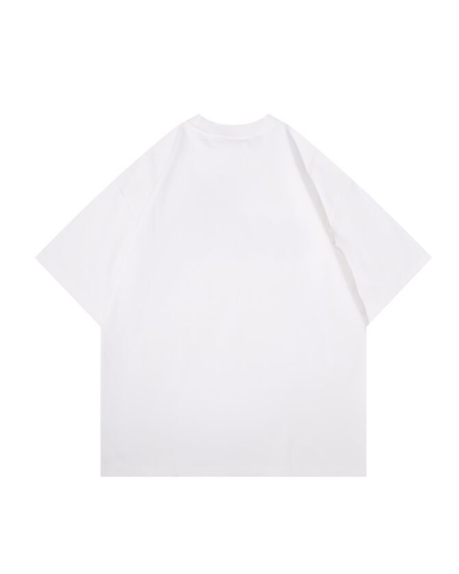 SS25 New Short-Sleeve Tee | Oversized American Vintage Textured Burnout | 210g Outdoor Commuter Essential #825119 - Image 11