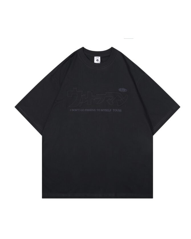 SS25 Heavyweight New Tee | Loose Fit Guochao Vintage Patch Embroidery | Sportswear Unisex Matching #82563 - Image 17