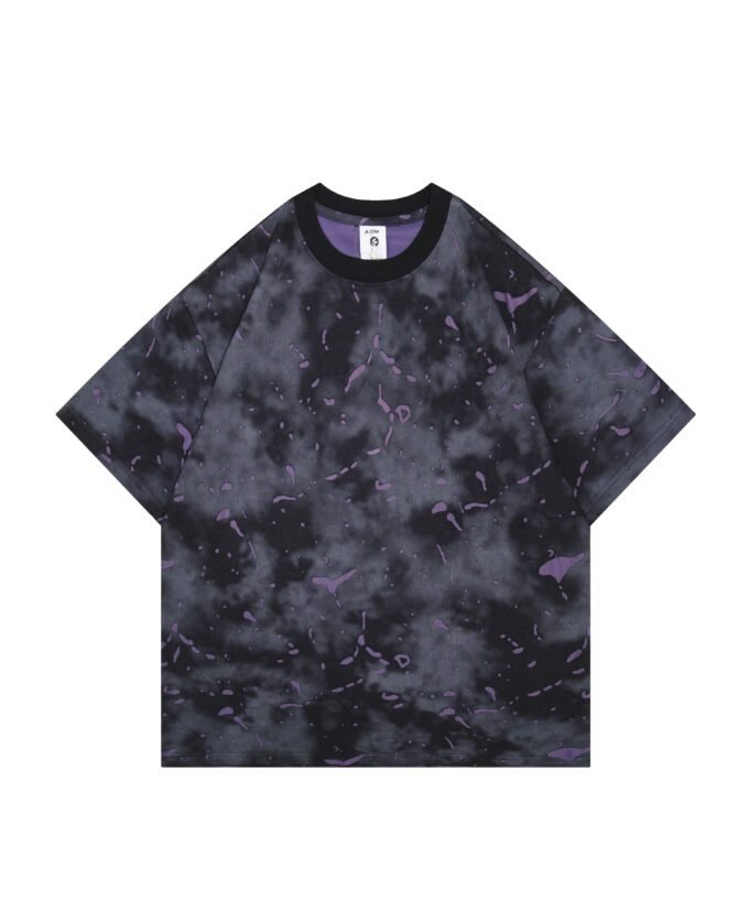 letuswin|Heavyweight Streetwear Tee | Dual-Tone Washed Label Burnout | American Vintage Commuter #825195 - Image 17