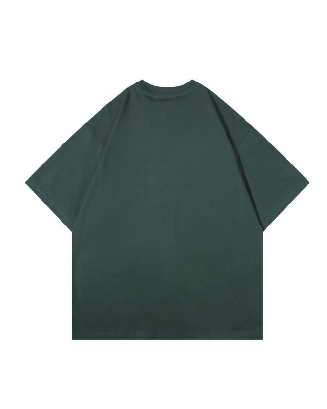 SS25 Heavyweight New Tee | Loose Fit Guochao Vintage Patch Embroidery | Sportswear Unisex Matching #82563 - Image 11
