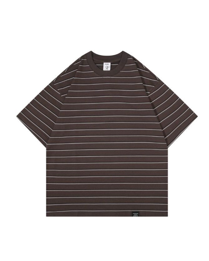 New Short-Sleeve Tee | Oversized Structural Striped Design | Streetwear Daily Urban Edge #82583 - Image 26