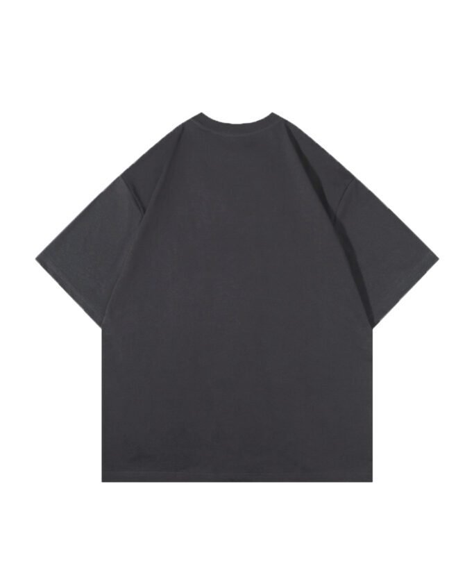 letuswin | New Short-Sleeve Tee | Loose Fit American Metallic Foil Appliqué | 100% Cotton | Streetwear Unisex Styling  #82516 - Image 26
