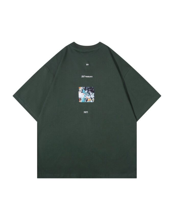 letuswin | New Streetwear Short-Sleeve | Oversized Premium Patchwork | Outdoor Camping Unisex #82521 - Image 31