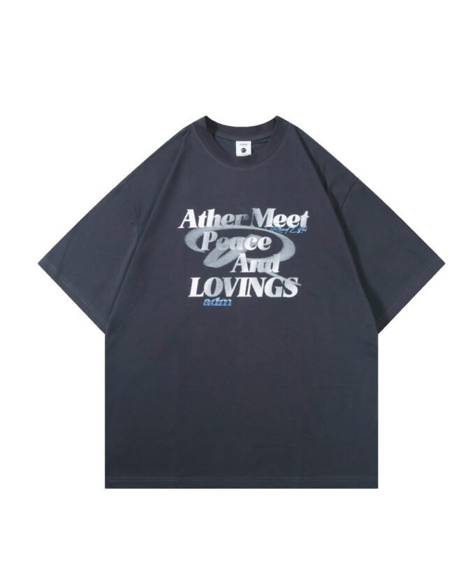 letuswin | SS25 Streetwear T-Shirt | Loose Fit Badge Print | Tech Cotton | Daily Casual Unisex  #82596 - Image 19