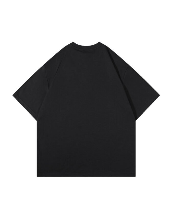 letuswin | SS25 New T-Shirt | Oversized Embroidery with Label Appliqué | 3D Detailing | Casual Short-Sleeve #825110 - Image 33