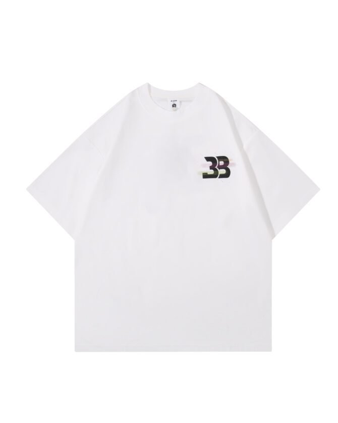 letuswin | SS25 New Heavyweight Tee | Oversized High-Street Striped Print | Outdoor Camping Unisex Styling #825120 - Image 18