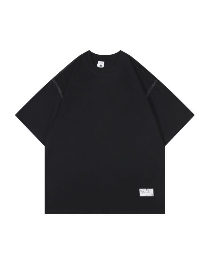 letuswin | SS25 Short-Sleeve Tee | Oversized High-Street Structural Design | 100% Cotton | Daily Casual Unisex  #82511 - Image 24