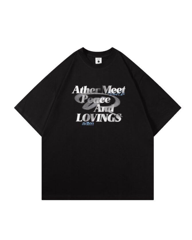 letuswin | SS25 Streetwear T-Shirt | Loose Fit Badge Print | Tech Cotton | Daily Casual Unisex  #82596 - Image 11