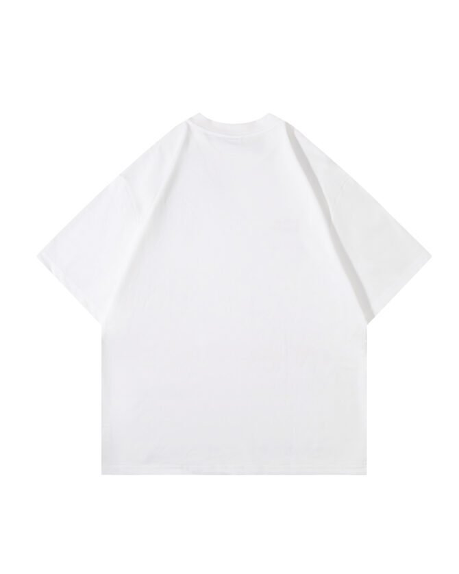 letuswin | SS25 New T-Shirt | Oversized Embroidery with Label Appliqué | 3D Detailing | Casual Short-Sleeve #825110 - Image 26